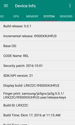 Device Info android App screenshot 2