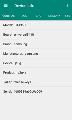 Device Info android App screenshot 4